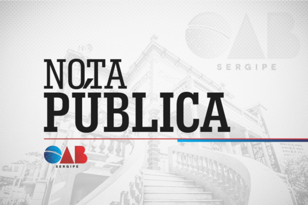 Nota Pública da OAB Sergipe