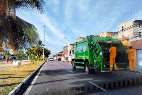 Coleta de lixo em Aracaju