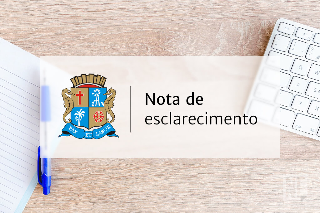 Administração de Aracaju critica Edvaldo Nogueira 1 Nota de Esclarecimento da Prefeitura de Aracaju
