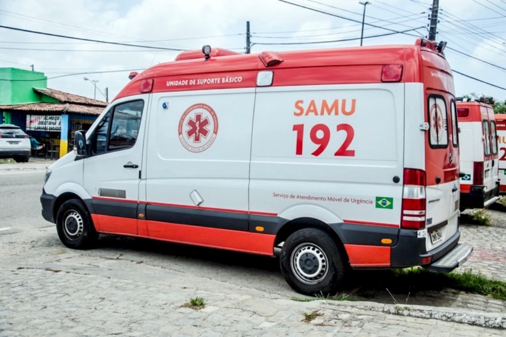 EXTRA! Ambulância furtada 1 samu ambulancia