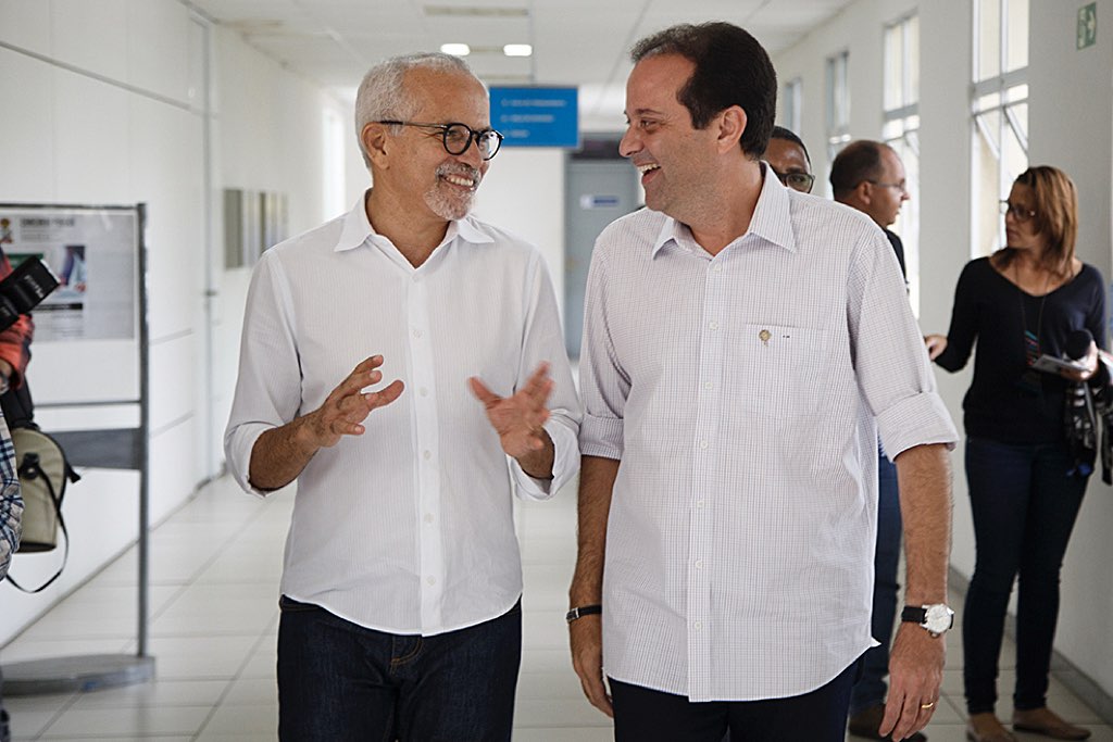 André Moura perde para Edvaldo e Fábio sobre partido 1 Edvaldo Nogueira e André Moura