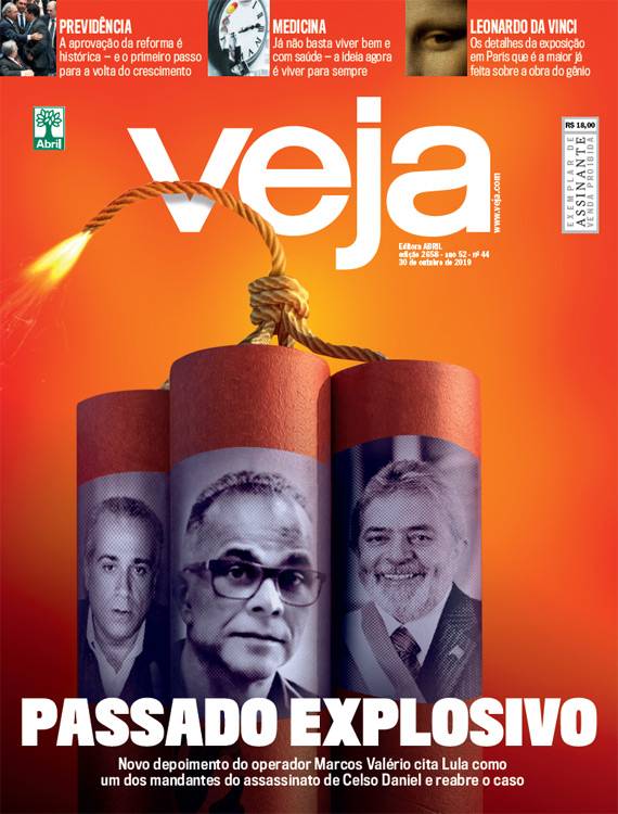 capa veja valerio lula