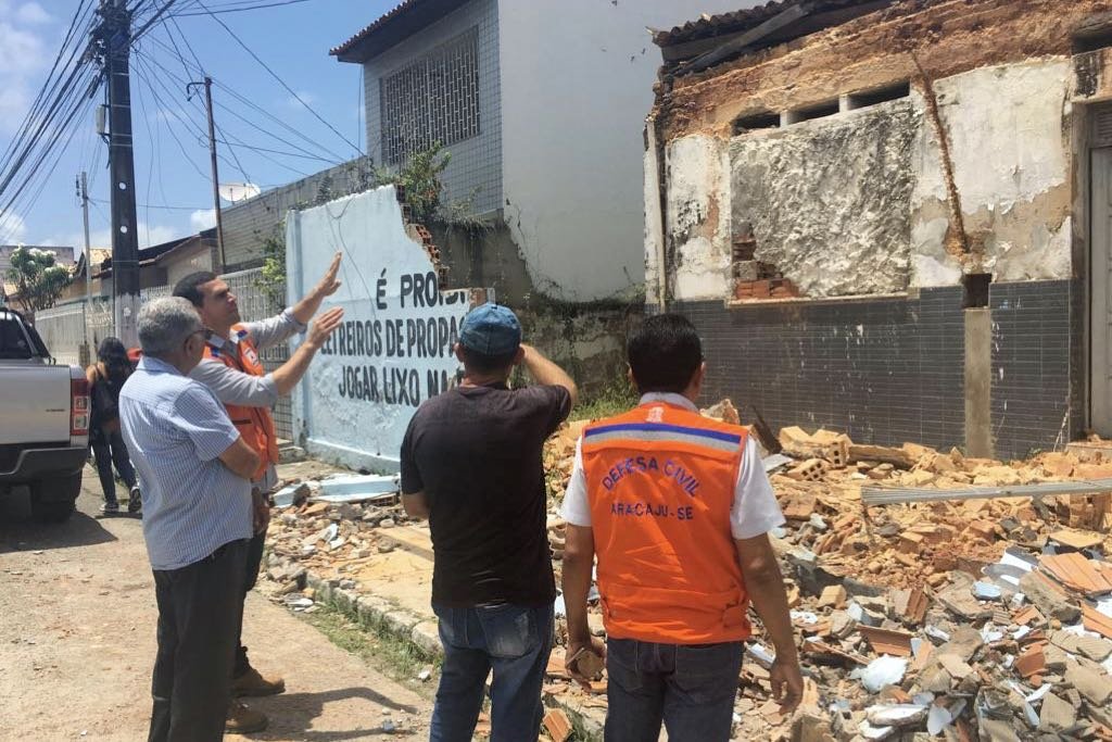 desabamento defesa civil
