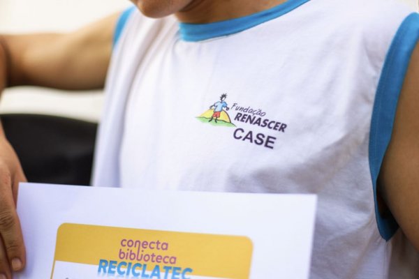 Criança assistida na Fundação Renascer, em Sergipe