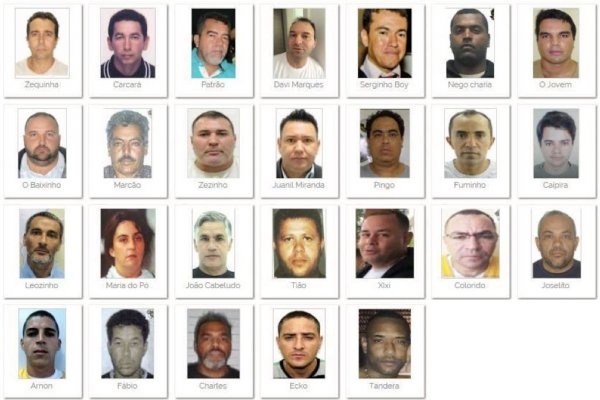 criminosos mais procurados
