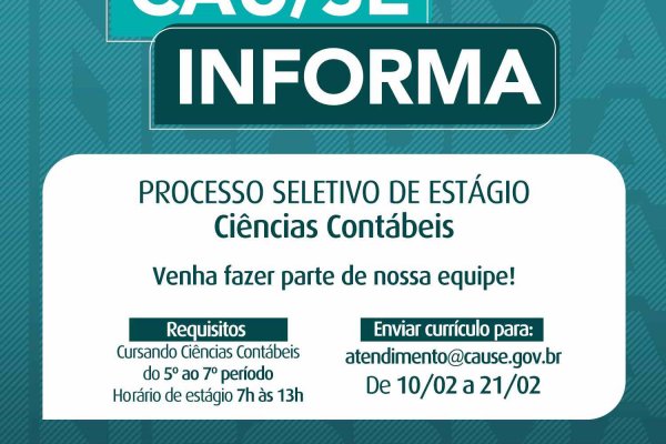 cau processo seletivo fev 2020