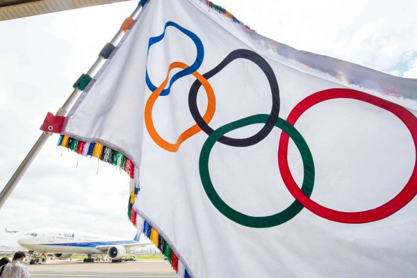 bandeira olimpica olimpiada