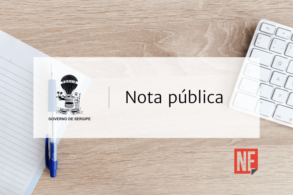 Nota Pública do Governo do Estado