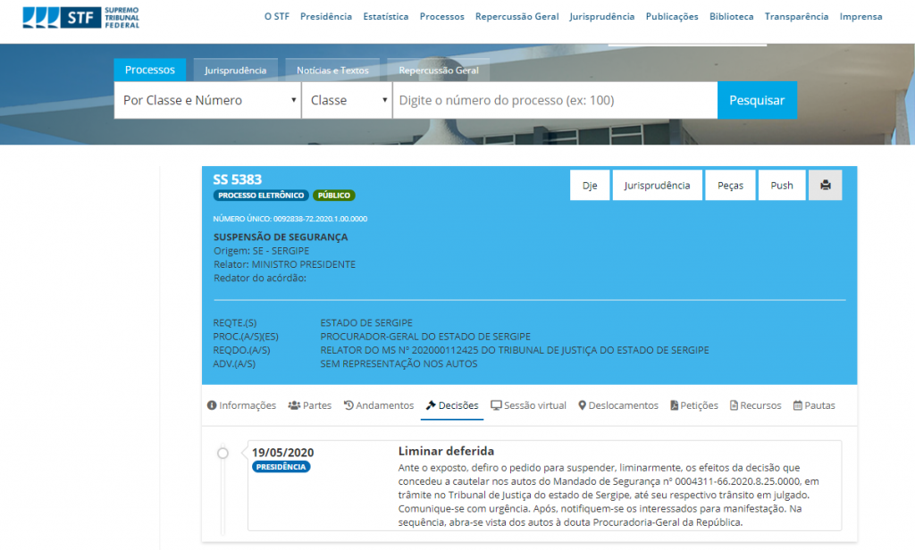 STF Decisão Barbearia