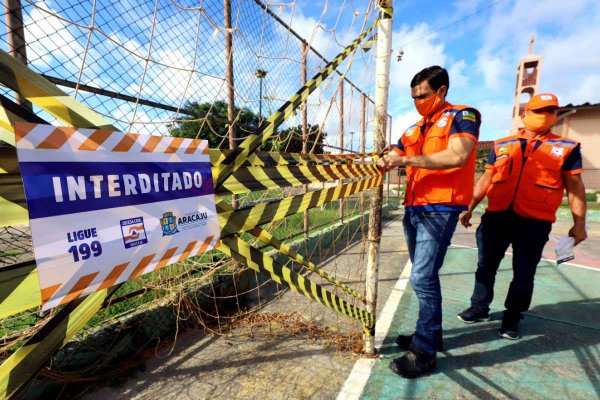 interdicao isolamento aracaju