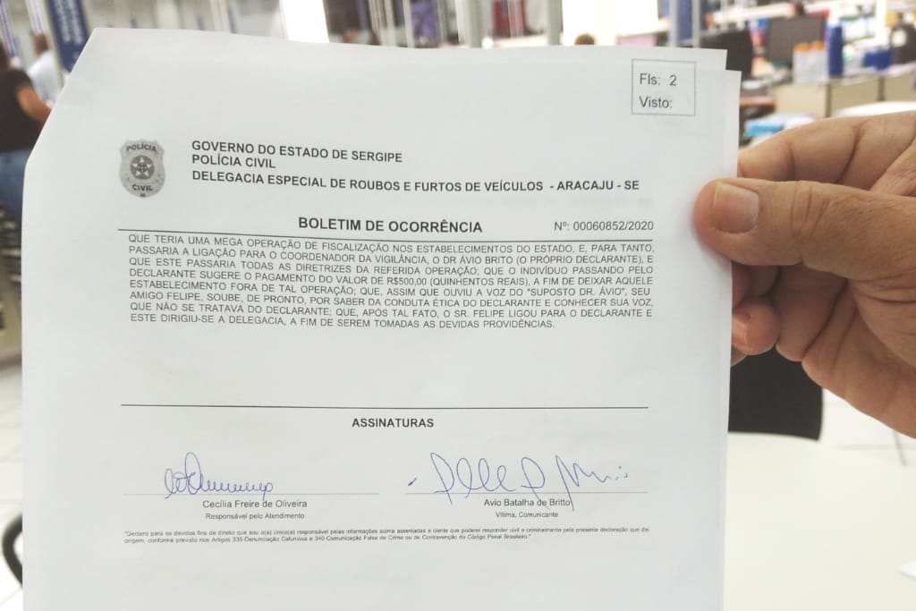 boletim ocorrencia saude vigilancia