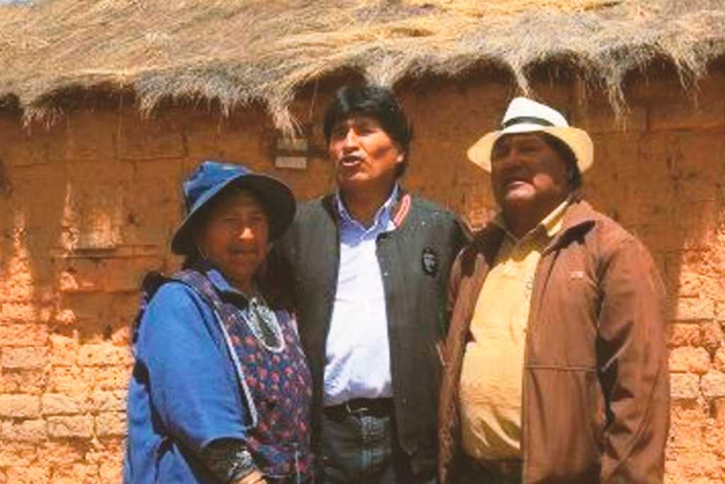 evo morales irma
