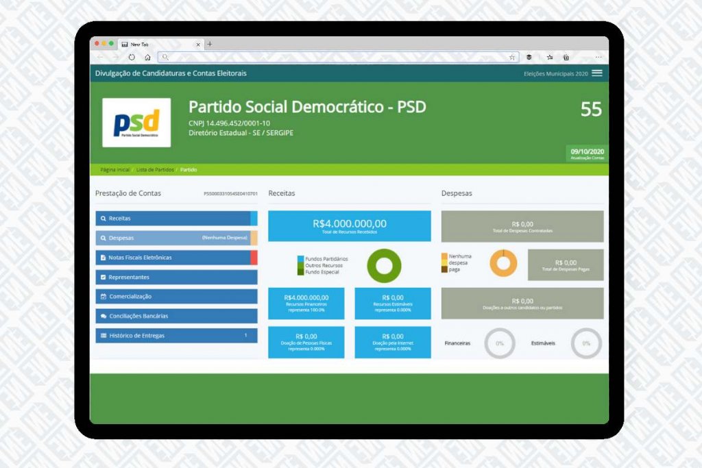 psc fundo partidario
