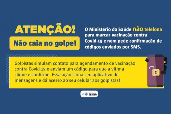 golpe vacina covid ministerio saude