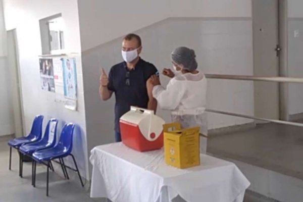 prefeito fura fila itabi amintas