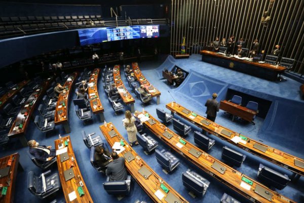 Plenário do Senado Federal visto de cima