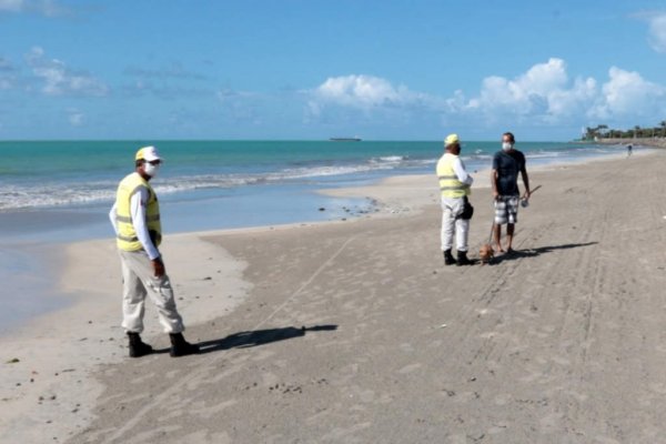 praia alagoas fiscalizacao pandemia covid mar 2021