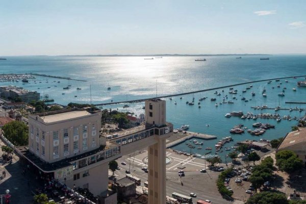 Elevador Lacerda na cidade de Salvador