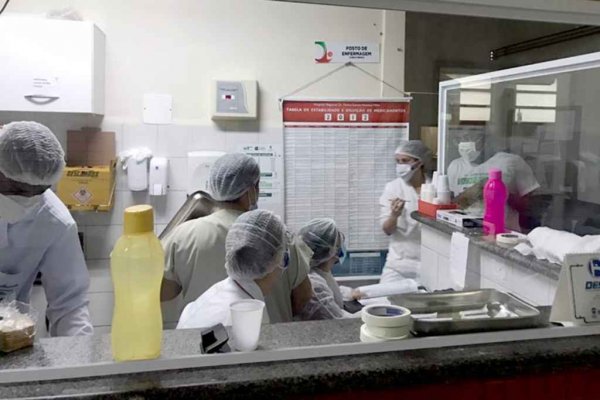 Trabalhadores da Fundação Hospitalar de Saúde (FHS)