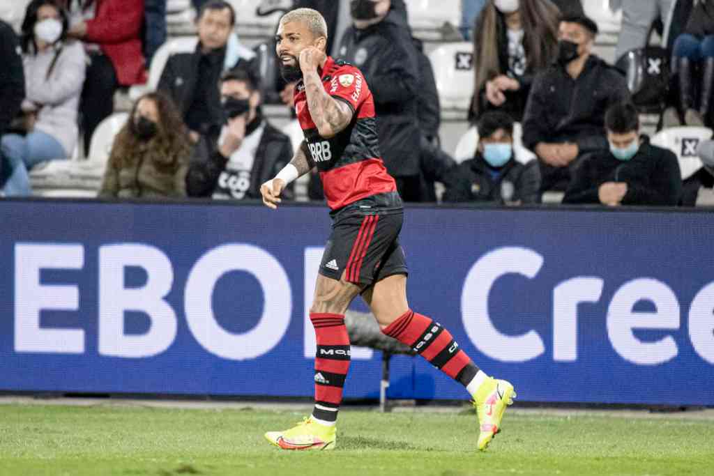 Libertadores: Gabriel brilha e Flamengo goleia o Olimpia 1 atacante flamengo gabriel 11 ago 2021