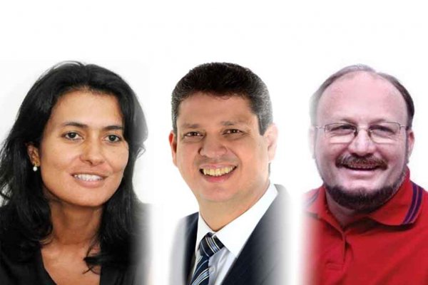 Eliane Aquino Marcio Macedo e Joao Daniel