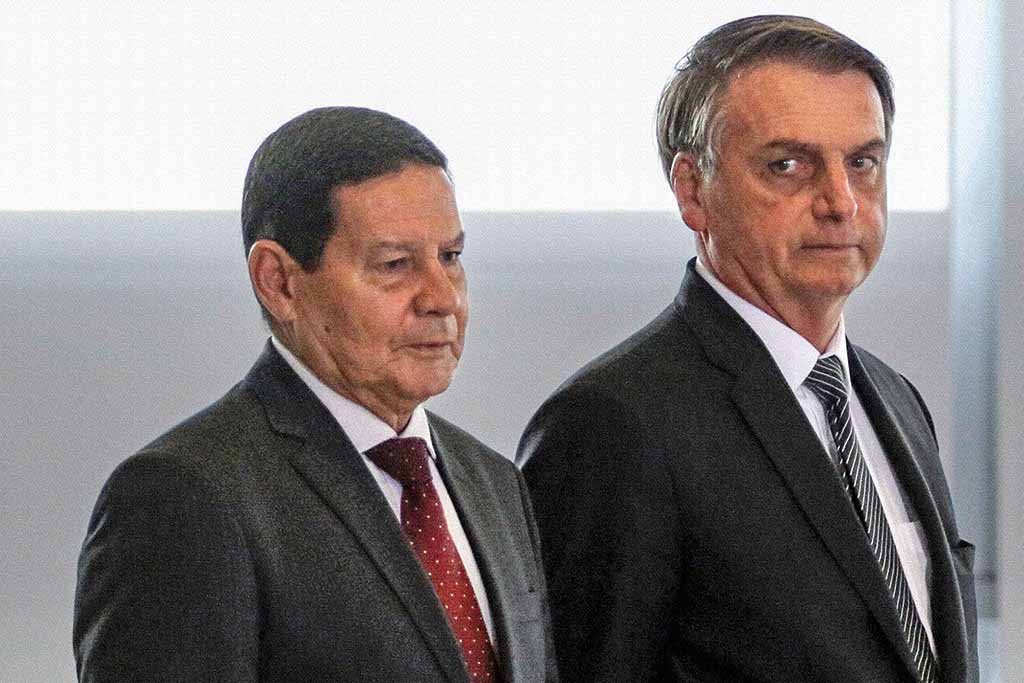 Hamilton Mourao Jair Bolsonaro