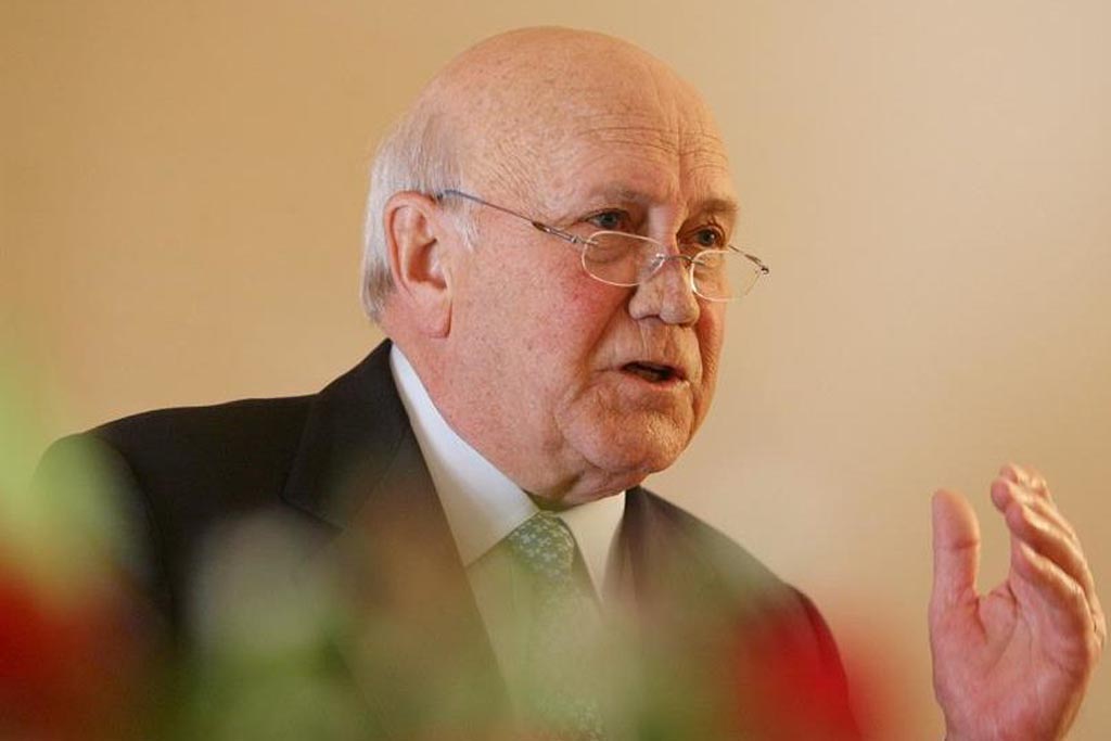 africa do sul frederik willem de klerk1