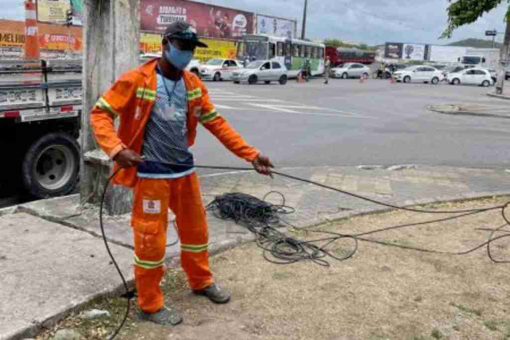 cabos semaforos aracaju nov 2021