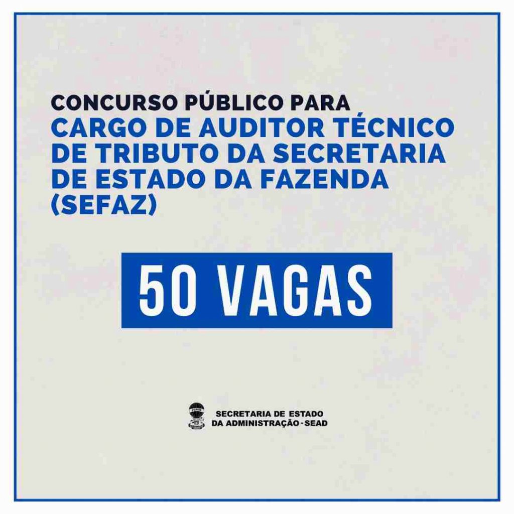 concurso sefaz 2021