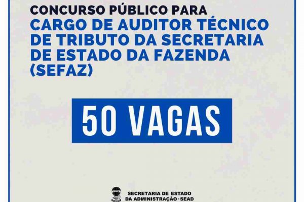 concurso sefaz 2021