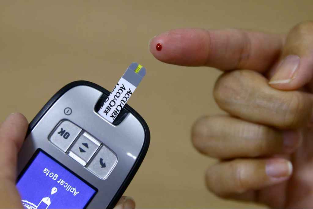 exame glicemia diabetes