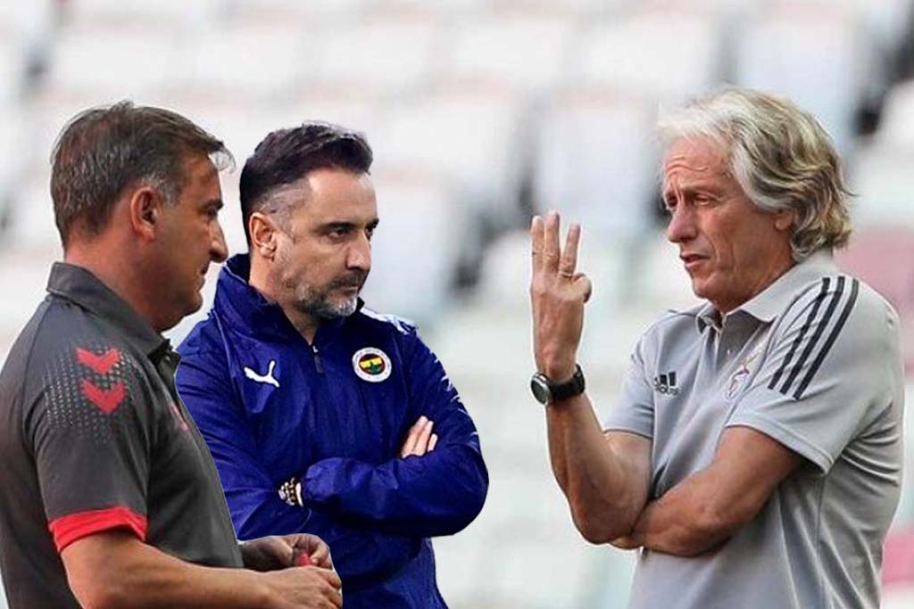 Jorge Jesus Carlos Carvalhal e Vitor Pereira