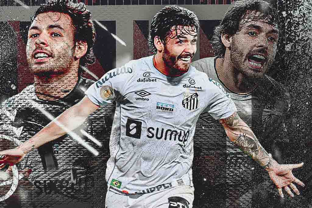 Goulart marca pela primeira vez e Santos volta a vencer no