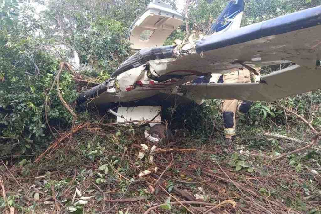 aviao queda rio jan 22