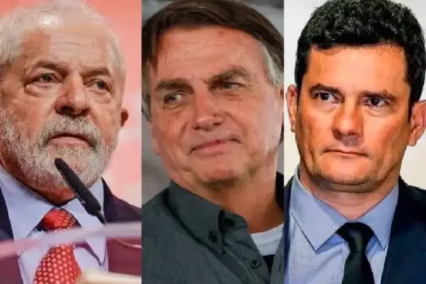 Lula Bolsonaro e Moro