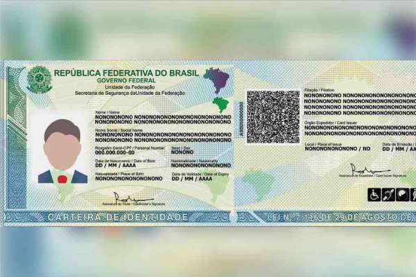 carteira identidade 2022