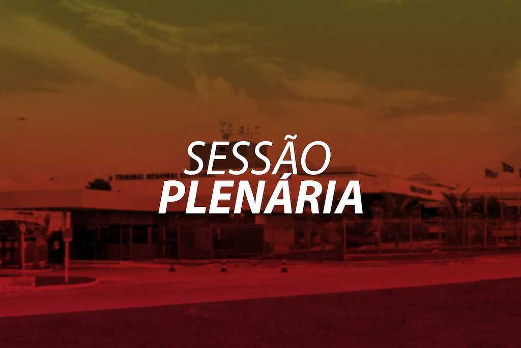 sessao plenaria tre