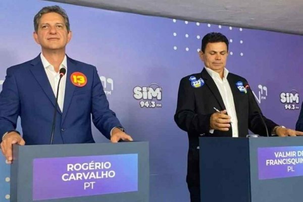 Rogério Carvalho e Valmir de Francisquinho