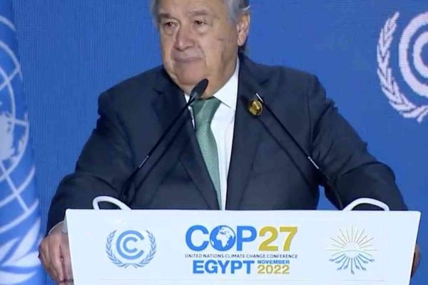 antonio guterres cop 27 2022