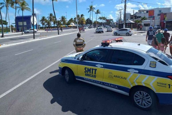 Viatura da SMTT de Aracaju