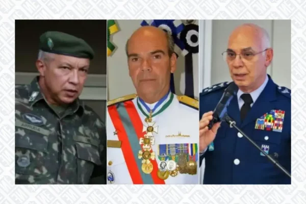 Cesar Arruda Marcos Sampaio Marcelo Kanitz Militares