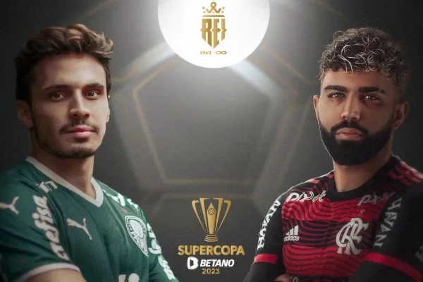 Palmeiras Flamengo cupercopa Jan 2023