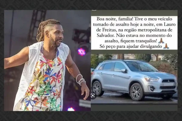 Beto Jamaica carro roubado mar 2023