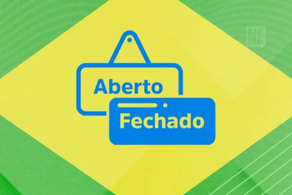 Aberto Fechado Feriado 7 Setembro