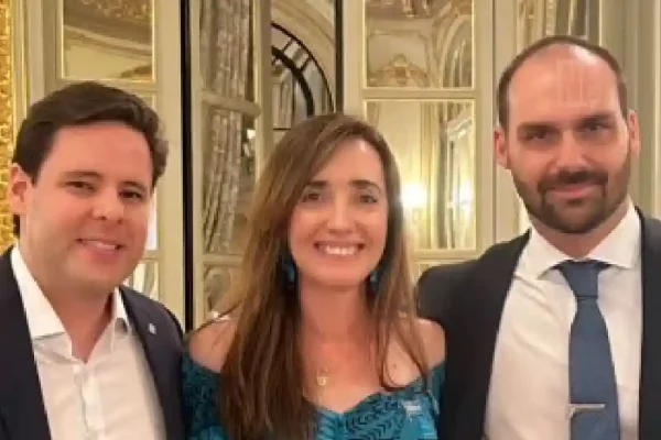 Rodrigo Valadares Eduardo Bolsonaro Argentina nov 23