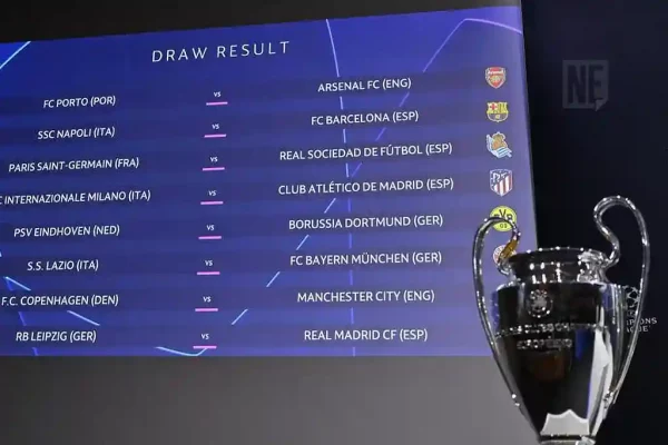 sorteio Champions League dez 23