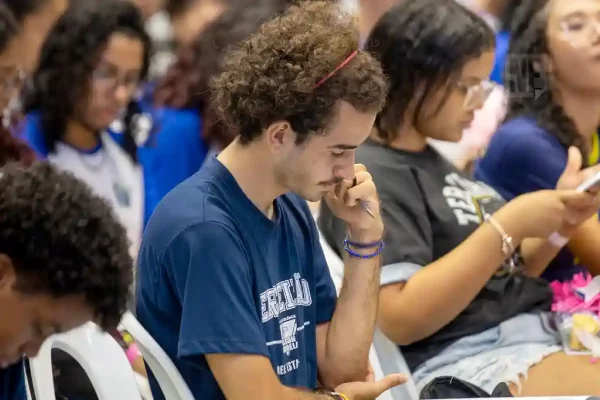 Estudantes durante revisão do Pré-Universitário em Sergipe