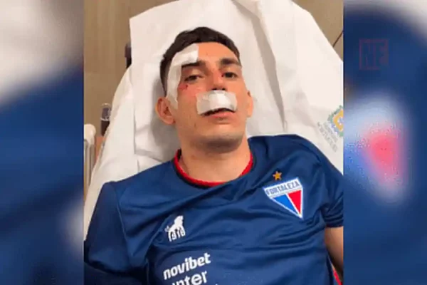 fortaleza jogador hospitalizado fev 24