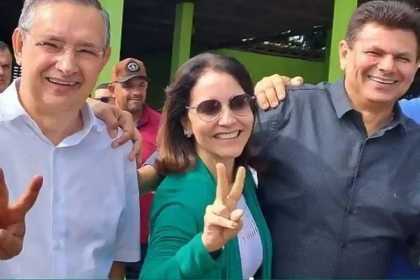 Eduardo Amorim, Emília Corrêa e Valmir de Francisquinho
