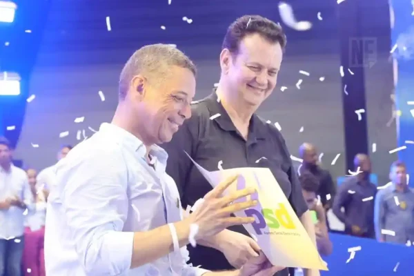 Fábio Mitidieri e Gilberto Kassab